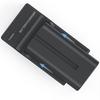 USB C Camera Battery Charging Adapter Replacement for FM500H QM51D QM71 F550 F570 QM71 QMR QM91D Battery