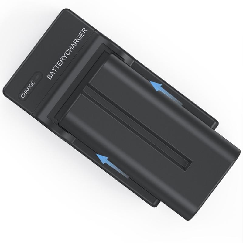 USB C Camera Battery Charging Adapter Replacement for FM500H QM51D QM71 F550 F570 QM71 QMR QM91D Battery