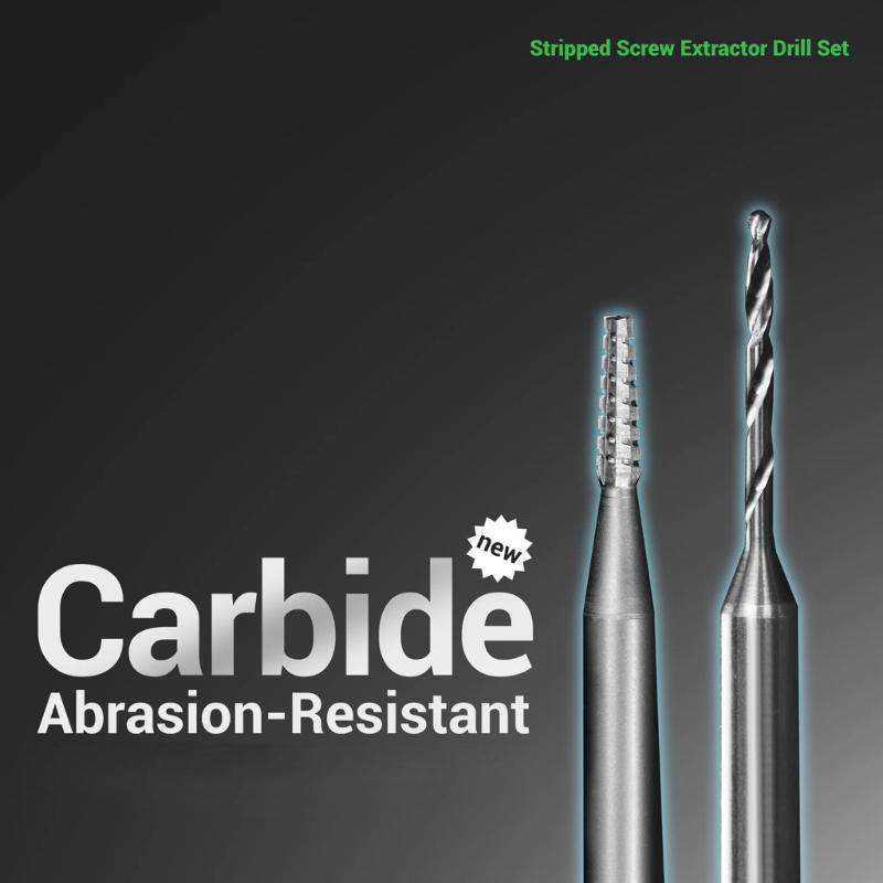 High Strength Alloy Screw Removal Tool Set Ergonomic Screw Extractors For Damaged Thread Repair