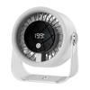 USB Rechargeable Wall-Mounted Desktop Fan with Digital Display