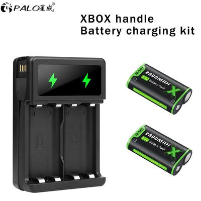 Xbox One Battery Pack 2800mAh for Xbox One/Xbox One S/Xbox One X/Xbox One Elite/Xbox Series S/X Wireless Controller Rechargeable Battery & Charger Set