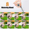 Schlauchsprühdüse Hochdruck-Wasserschlauchdüsensprüher mit 8 einstellbaren Mustern für die Gartenbewässerung, Autowäsche und Haustierdusche
