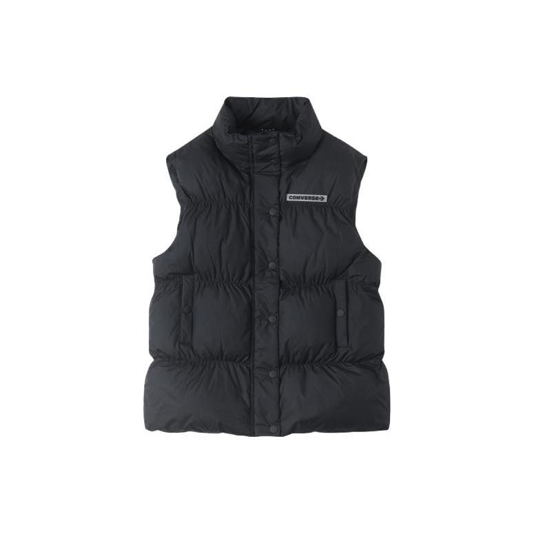 (WMNS) Converse Super Puffer Vest Asia Sizing Black Women s 10025203-A01 XS