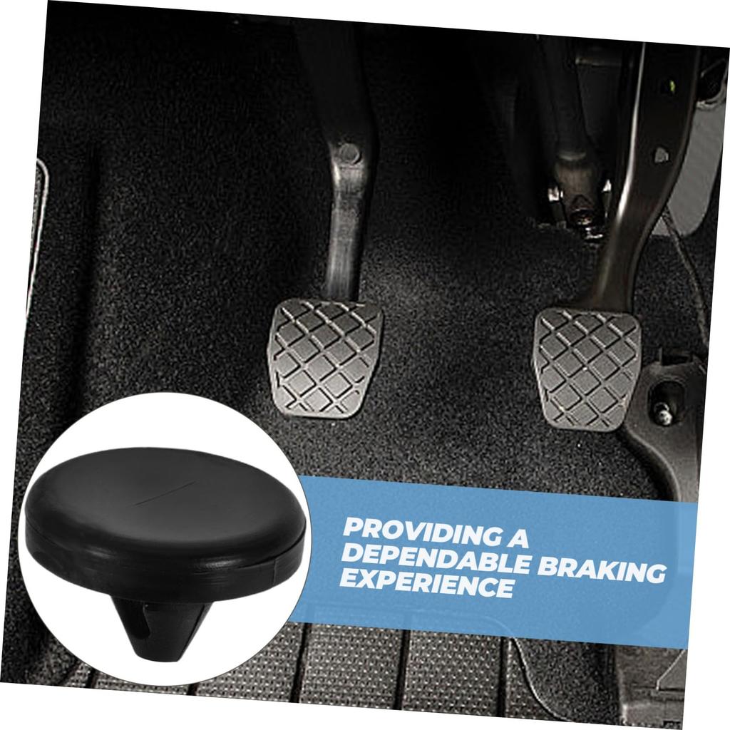 CHILDWEET 4pcs Brake Limit Pads Car Pedal Grabs Pads