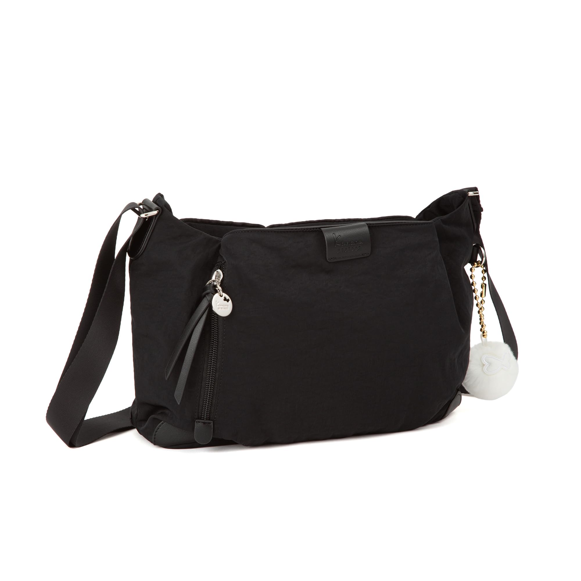 Коллекция Kanana Project: Легкая сумка-слинг в форме лодки, ECD-1, 19083, Черный