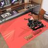 Vlastní koberec Vzor Harley-Davidson Tisk Jméno Text Měkký Protiskluzový Podlahový Koberec pro Domácí Vnitřní Dekoraci