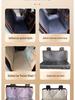 Quilted Thickened Pet Car Seat Cover - Protective Rear Seat Mat for Dogs