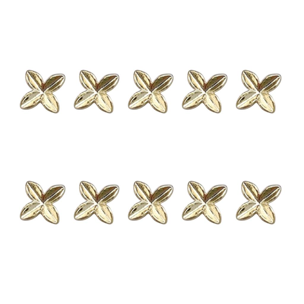 Metal Nail Art Studs 3D Metal Nail Art Jewelry Decorations Bows Rabbits Moon Multi-Shapes Nail Decoration Accessories