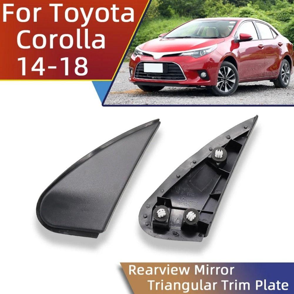 Left Right Mirror Trim Lid Waterproof Garnish Cap for Toyota Corolla 2014-2018