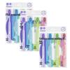 CANSAND Little Rainbow Wide Head Soft Bristle Toothbrush - 12 Pack