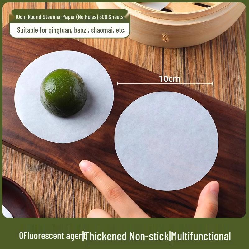 Disposable Non-Stick Steamer Mat for Baozi and Buns