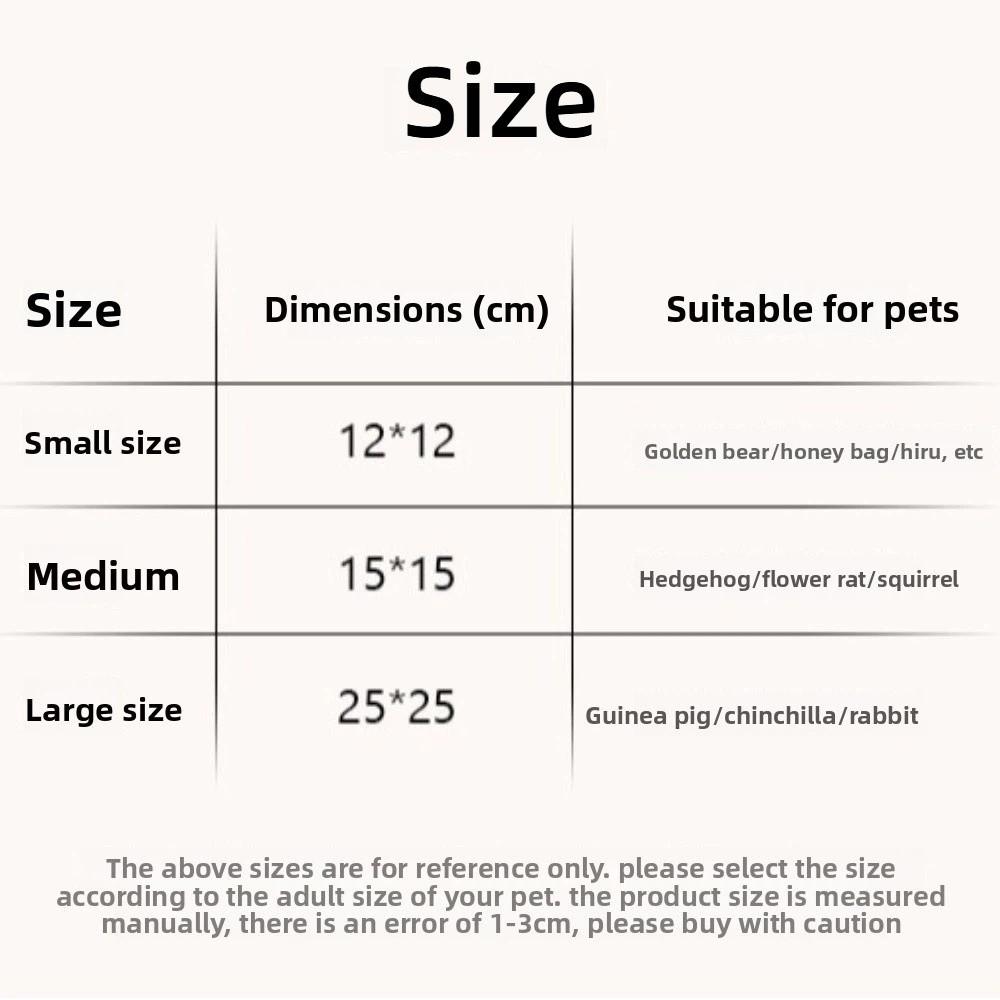 Washable Guinea Pig Hideout Plush Hideaway House New Pet Winter Nest Cage Accessories