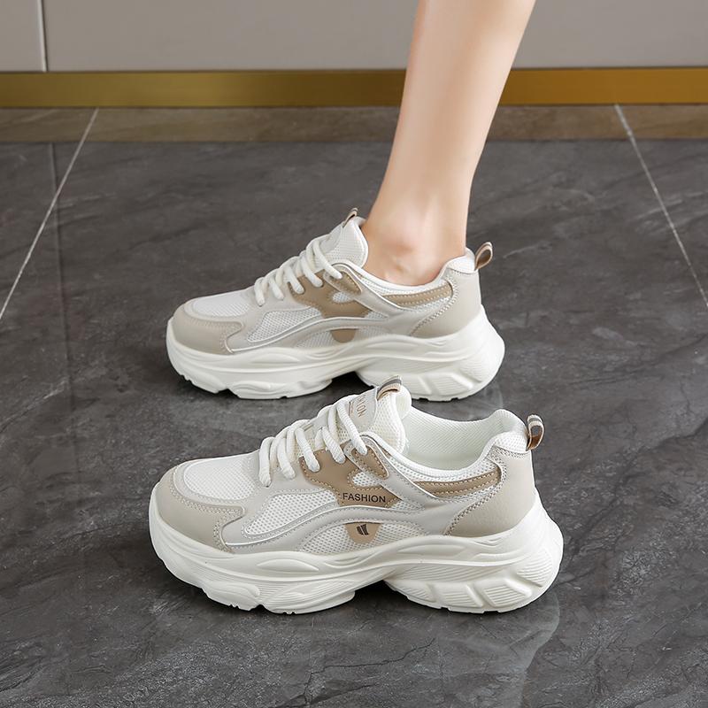 

Fashion CRLAYDK Summer Womens Chunky Sneakers Lightweight Tennis Walking Breathable Work Fashion Mesh Shoes Comfortable Casual Trainers 35