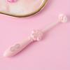 3-Sided Soft Bristle Pet Toothbrush, Cat Paw Shaped Dental Cleaning Brush for Dogs Cats