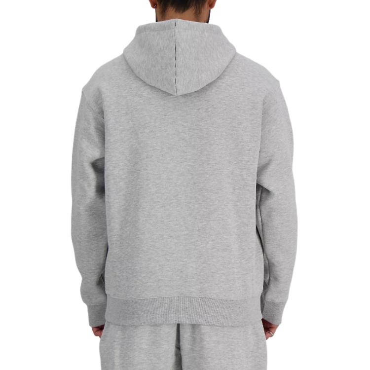 New Balance Logo Embroidered Drawstring Hoodie MT41511AG