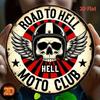 Vintage Motorcycle Helmet Wings Metal Tin Sign 8x8 Inch Waterproof Wall Decor For Home Bar Cafe Garage