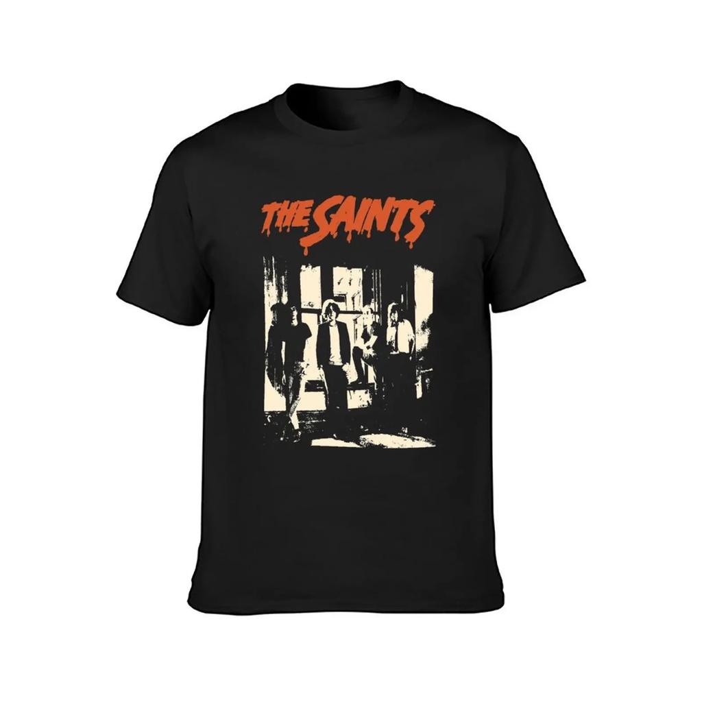 The Saints Punk Rock TShirt Boys Animal Print Aesthetic Clothing Quickdrying Boys Whites Mens Graphic Tshirts Hip Hop