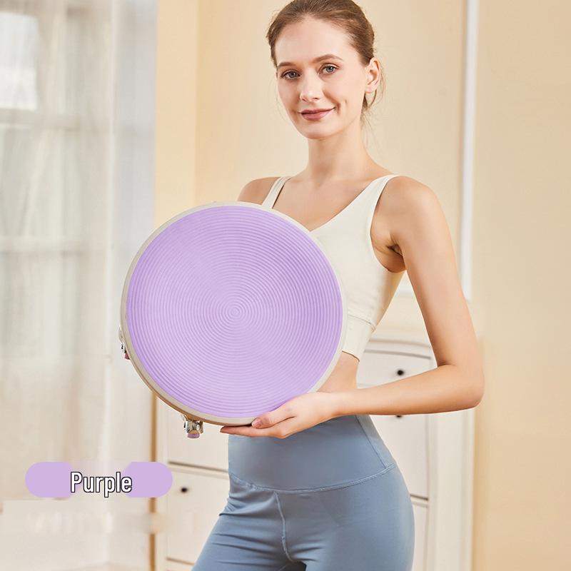Six-Wheel Silent Ab Roller Disc for Home Fitness