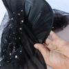 Glow in The Dark Skeleton Ghostly Witch Costume Witch Hat,Ghosty Skeleton Dress Cosplay Halloween Costume Kids Girls