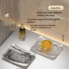 Soap Holder Drain Hole Design Non-slip Base Soap Dish Soap Tray Suitable for Home Travel Gym Bathroom Decoration