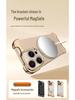 iPhone 16 Pro Max Leather MagSafe Magnetic Stand Case for Apple 17 - Frameless Design