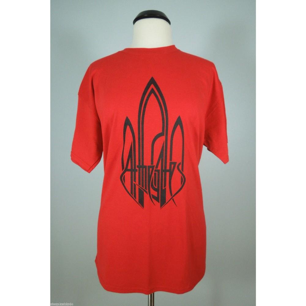 

AT THE GATES Band Logo 2XL T-Shirt RED Mens Unisex T-Shirt XXL
