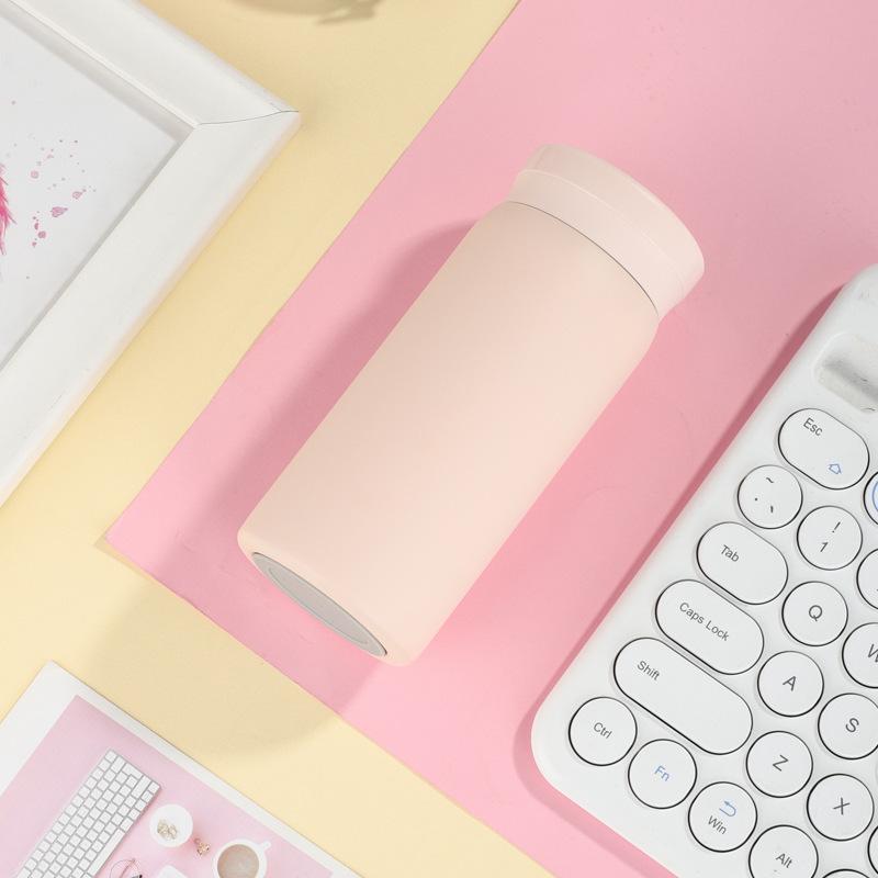 Directly from the manufacturer 111 stainless steel compact student mini thermos cup, simple small capacity girl lady pocket cup