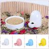 Guinea Pig Water Bowl Rutted Hamster Ceramics Water Feeder Ceramic Automatic Hamster Snack Bowl Anti Overturning Tiny Rat