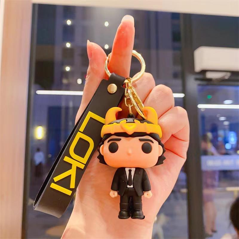 

Cute Rocky Dark Rocky King Cartoon Key Chain Men s and Women s Pendant Car Key Bag Pendant Gift