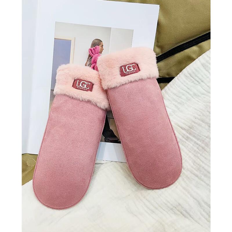 

Теплі жіночі замшеві рукавиці VICTORIA&VERA One Size