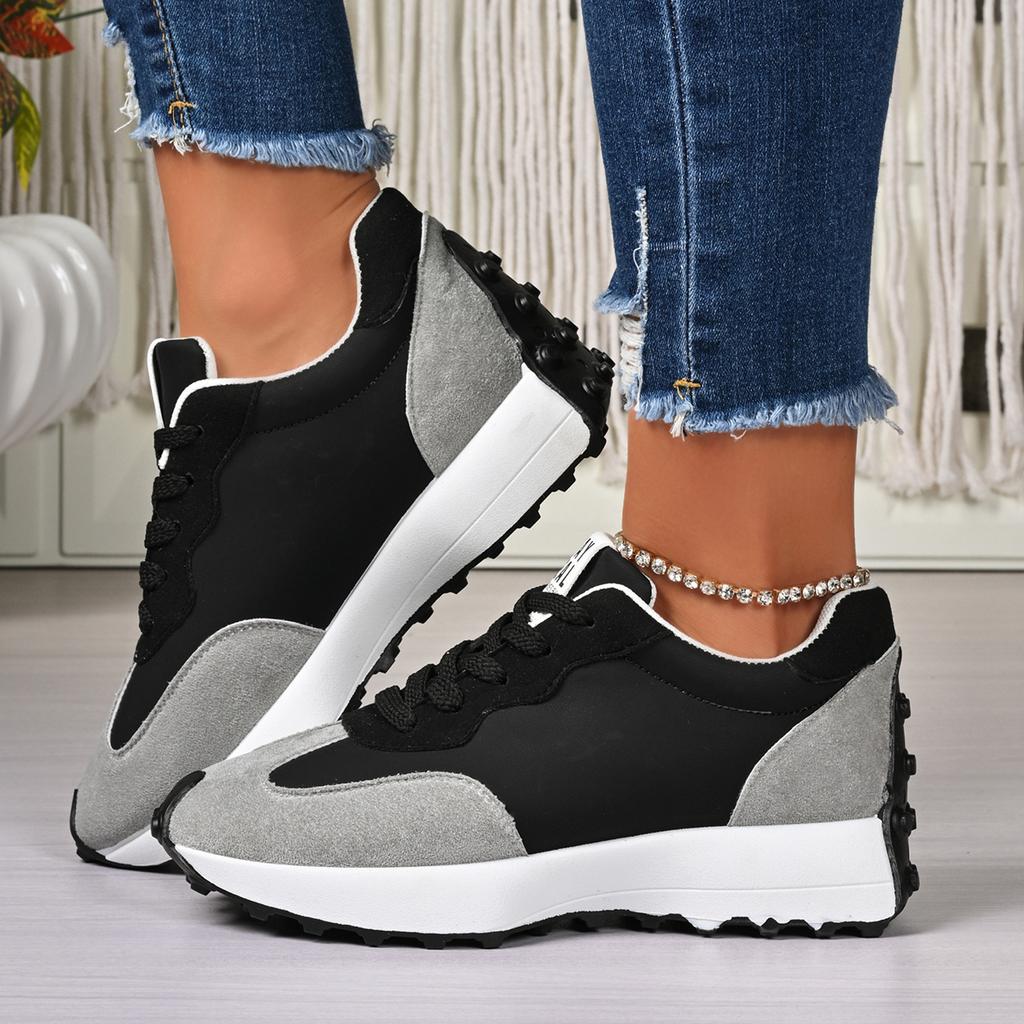 New Women Causal Sneakers Summer Fashion Shoes Woman Breathable Lace Up Sports Shoes Women Platform Walking Designer Sneakers
