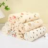Double-Layer Crinkle Muslin Swaddle Blanket - Soft, Breathable, Skin-Friendly, Comfortable Newborn Towel