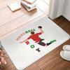Handball Boy Doormat, Sports Player Floor Rug, Non-Slip Welcome Mat for Entryway Gym Locker Room Home Decor Gift