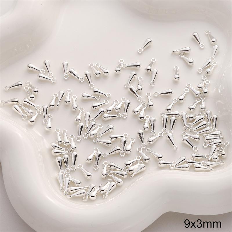 Alloy Teardrop Pendant Chain for DIY Jewelry and Accessories