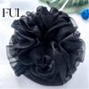 Hair Rope Flower Shape Tie High Elastic Headwear Scrunchy Big Shining Accessories