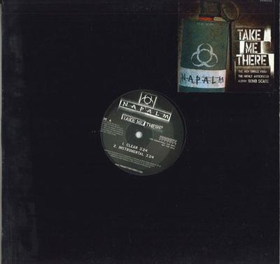12inch Record NAPALM - Take Me There SPRO81586 PRIORITY 2001 US Rap & Hip-Hop/R&B Used