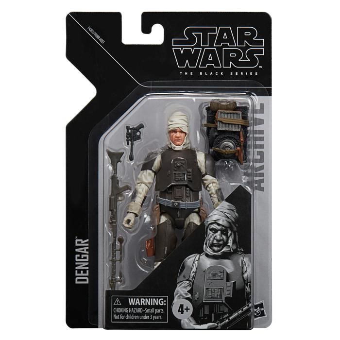 Figurine star wars dengar 15 cm hasbro - adulte - blanc - mixte