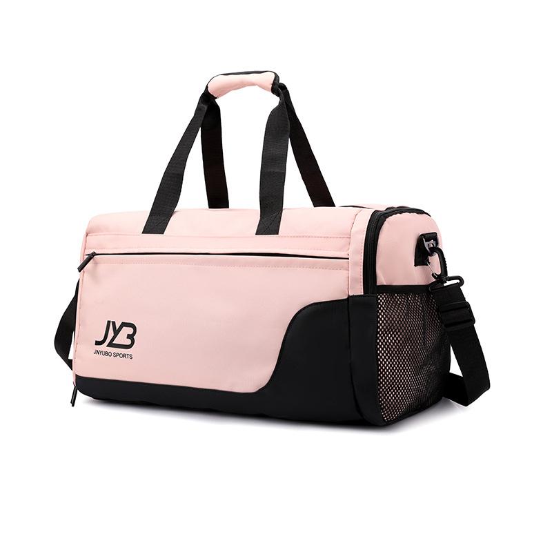 Fashion wet and dry separation yoga fitness bag cover tie rod going out travel handbag trend casual nylon duffel bag