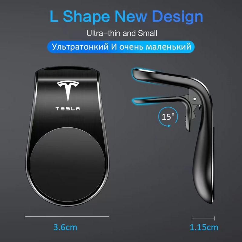 CSNK3 JXWV8 car Magnetic Phone Holder in Car Phone Stand Clip Bracket Mount Car Suppot Phone Holder for Tesla Model 3 Model Y Model S X