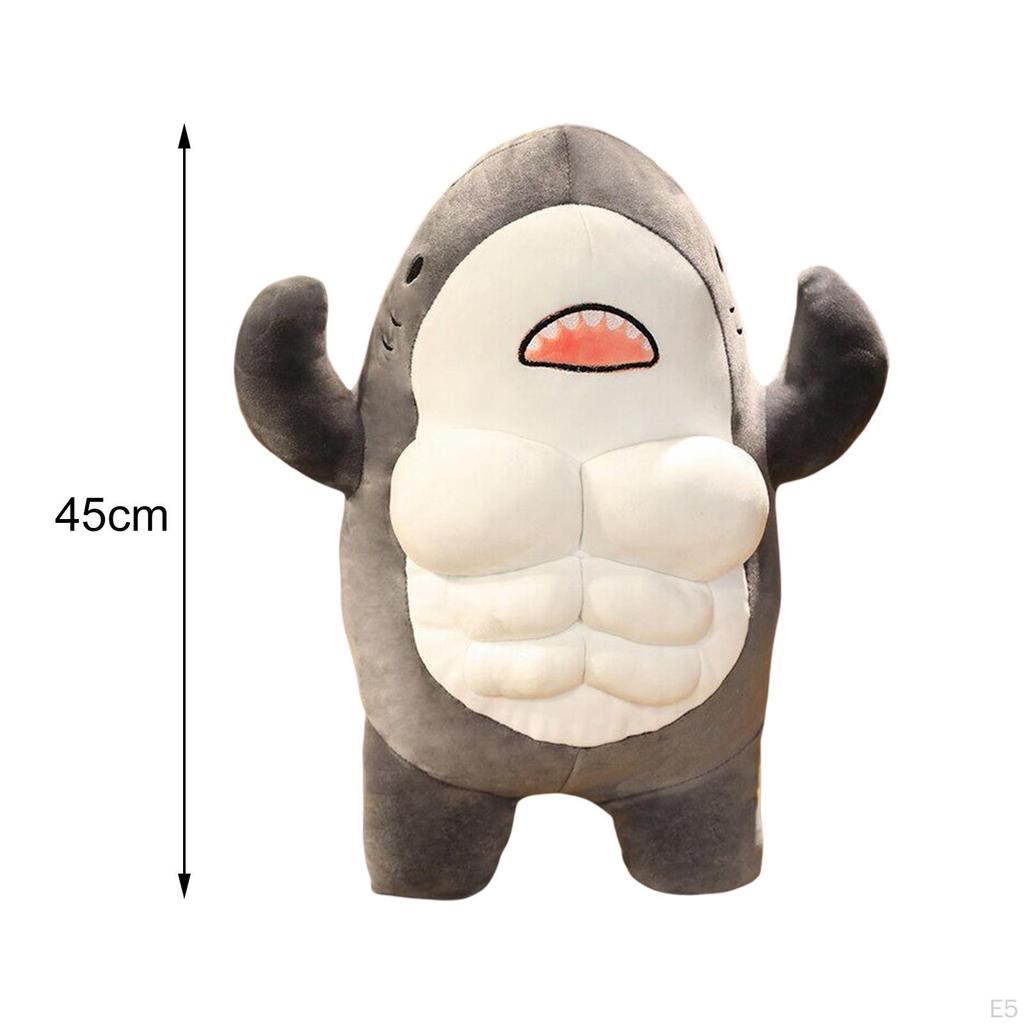 Plush Toy Pillow with PP Comfortable Stuffed Animal Doll for Bedroom Car Ornament Kids Gift Home