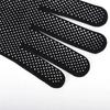 KNK Sports PVC DOTED Cotton Gloves Halp for Cricket Bating and Full Grriping In Bat Hand He Is Incris for Bating (Black)