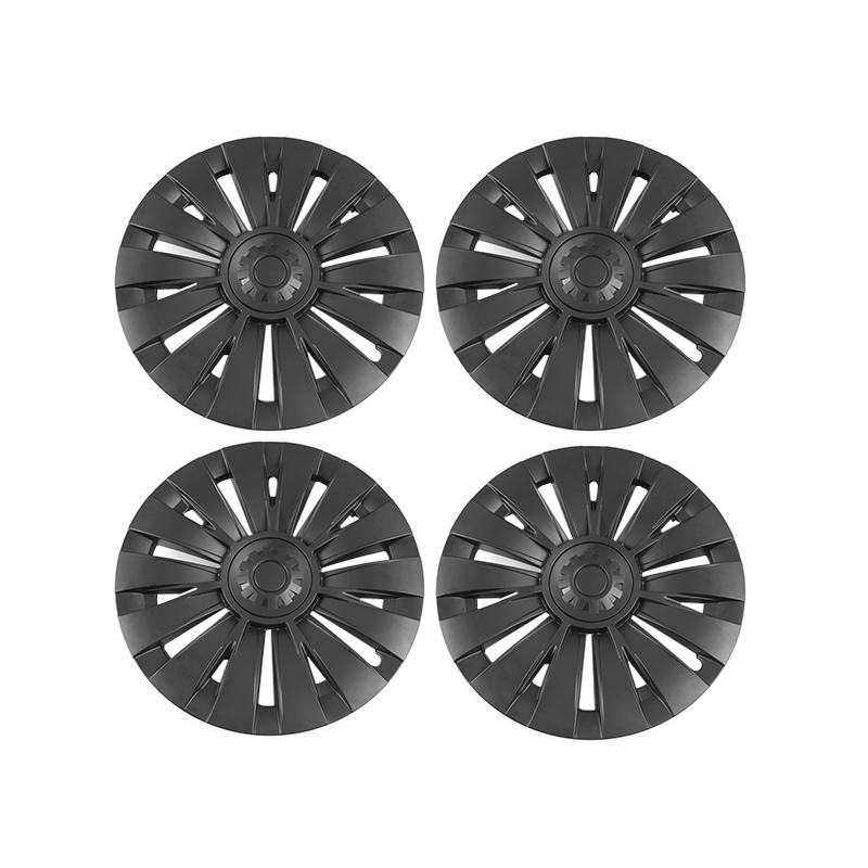 

4 шт. 19-дюймовый колпак ступицы для Tesla Model Y, сменный колпак ступицы колеса для правой и левой колесной пары, аксессуары для полного обода