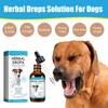 Pet Herbal Drop for Nighttime Cough Relief Safe Natural Formula Cough Throat Symptoms Soothing Calming Essential Oil