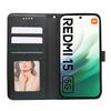 For Xiaomi Redmi 15 5G (Global) (169mm) Wallet Phone Case Pattern Imprint Leather Flip Cover