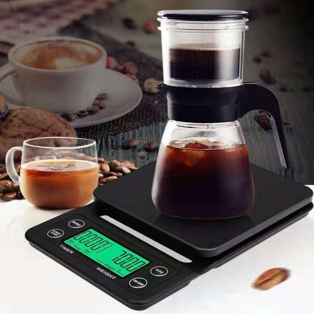 High Accuracy Kitchen Scale LCD Display Digital Scale Portable Coffee Scale  Home