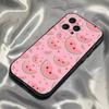 Watermelon Art Phone Case For iPhone 16,15,14,13,12,11,Pro,Max,Plus,X,XS,SE4,E,Mini,Soft Black Case