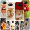 Cute Lovely Pet Hamster Phone Case For Xiaomi Poco X7 X6 X5 Pro F7 Ultra Redmi 15C 15 13C 13 12C 12 10 10A 10C 9 9A 9C 9T Cover
