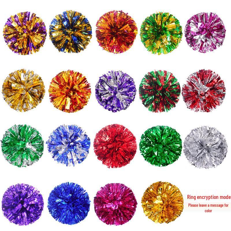 Handheld Cheerleading Pom Poms & Dance Performance Flowers