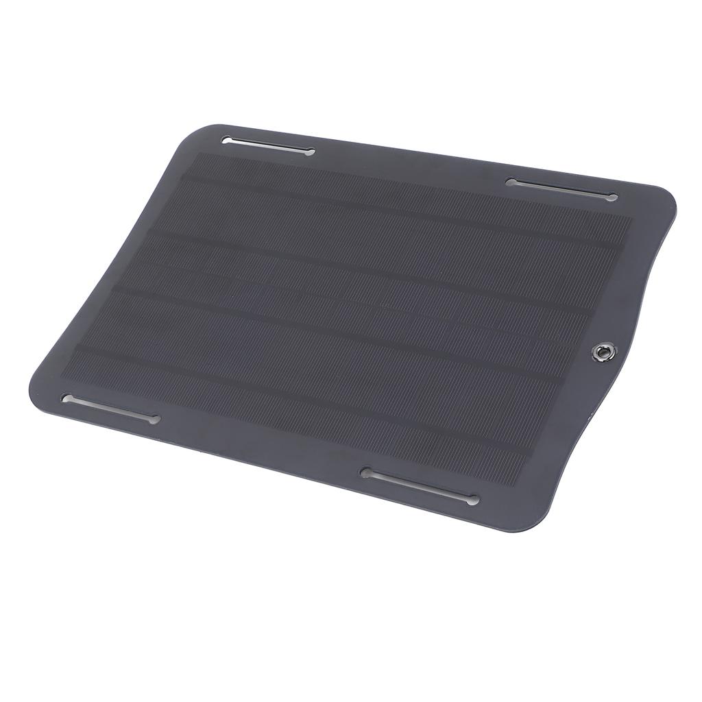 10W 5V Solar Panel Monocrystalline Silicon USB Solar Charing Panel with Suction Cups for Outdoor RV 