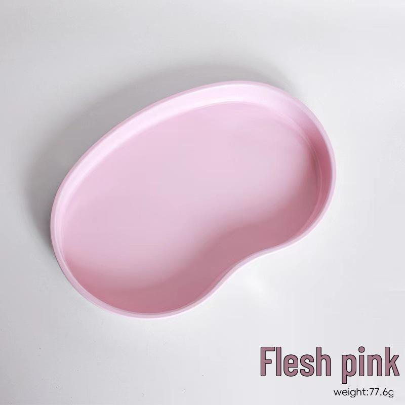 Stainless Steel Nail Art Storage Tray - Metal Jewelry Organizer with Multiple Styles